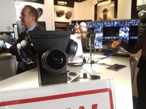 Indiecam NakedEYE s4 at IBC 2017